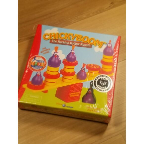New - Blue Orange Games ChickyBoom - Ages 4-UP | 2-4 players - Picture 2 of 5